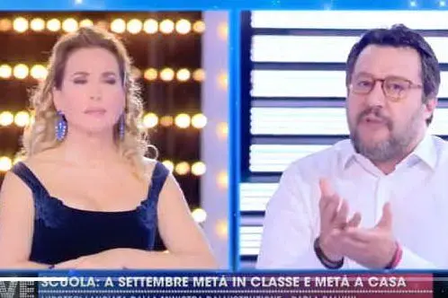 Salvini a Non è la D'Urso