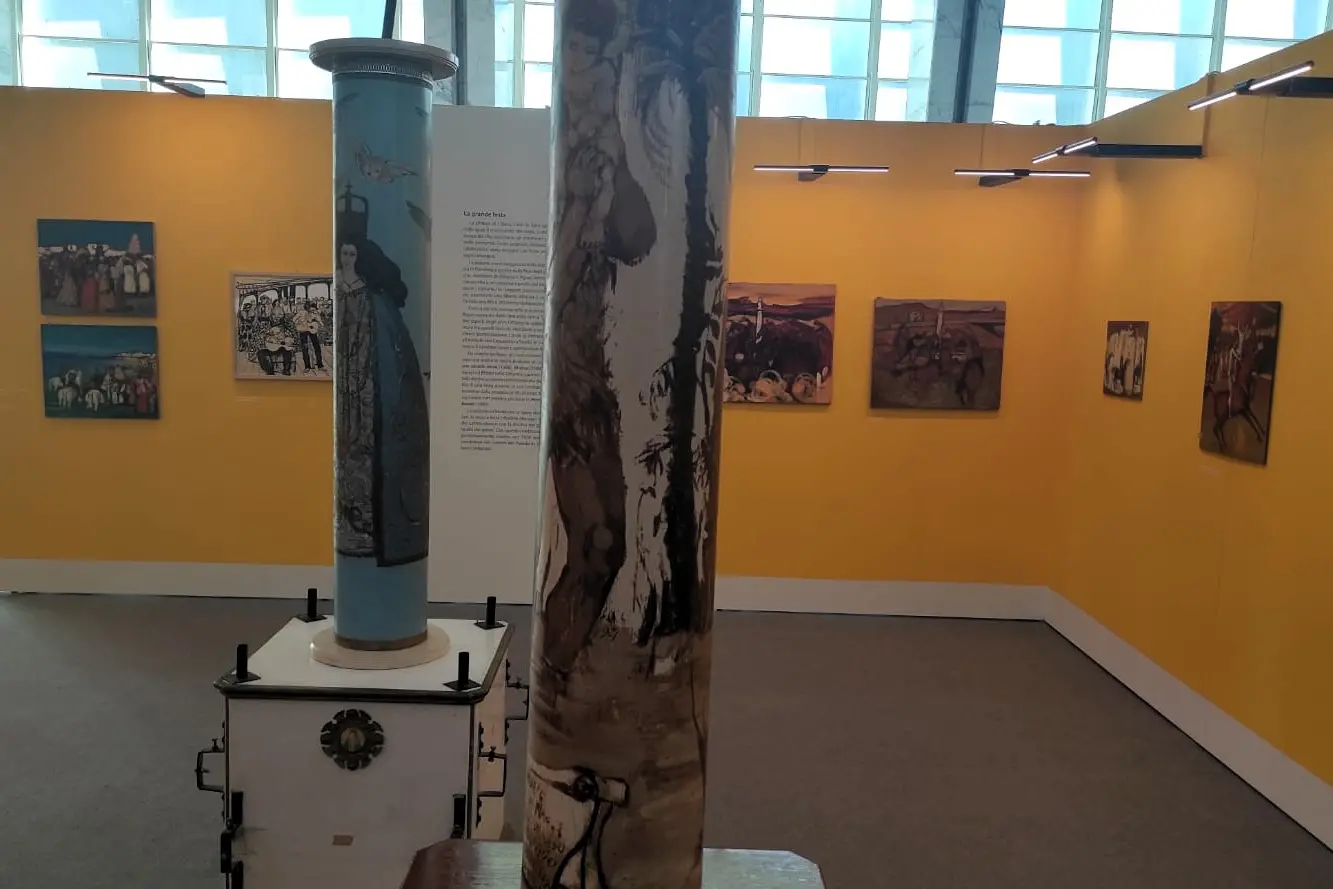Una veduta della mostra (foto G. Marras)