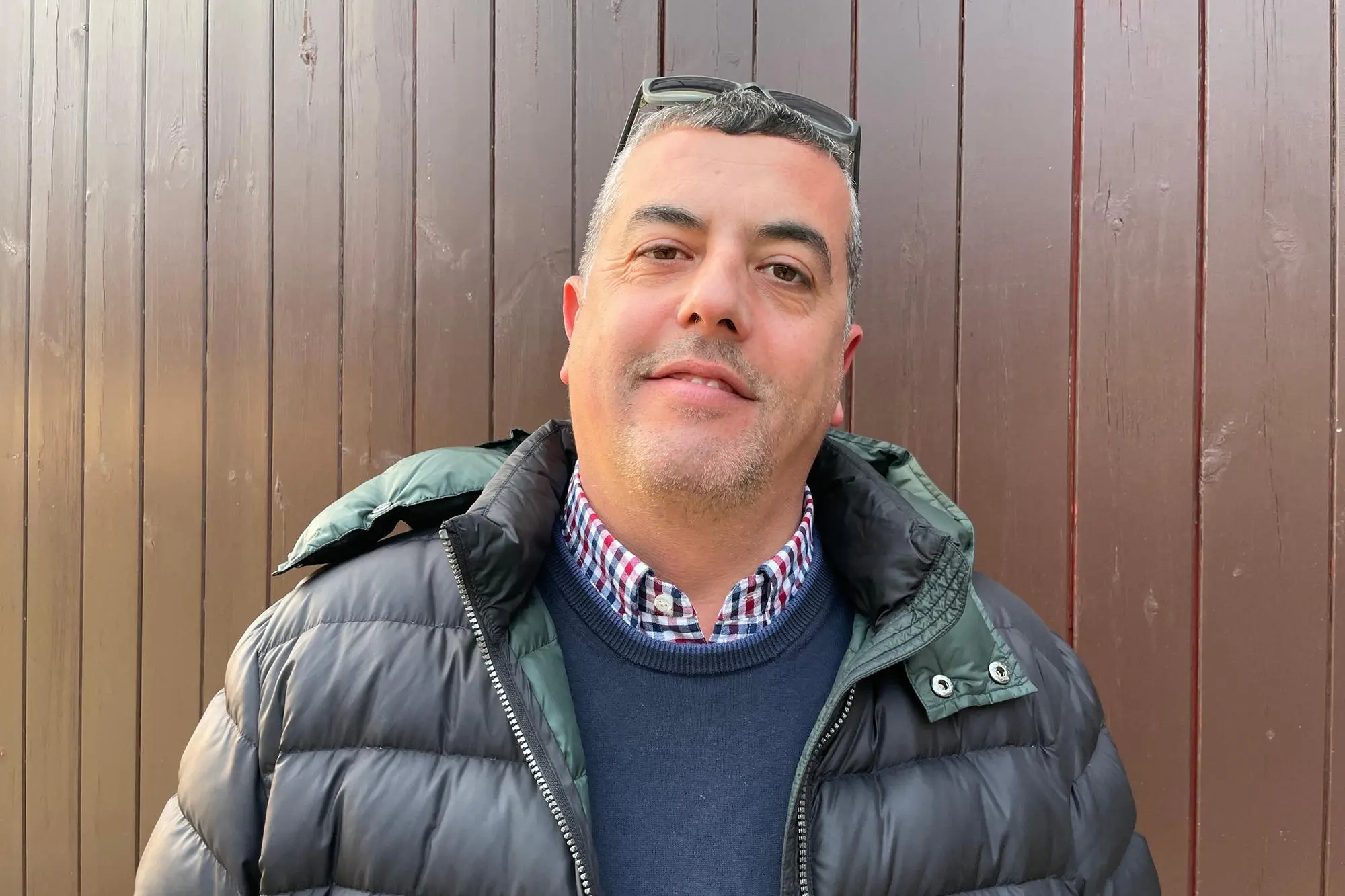 Maurizio Soddu, presidente della Nuorese (foto Spignesi)