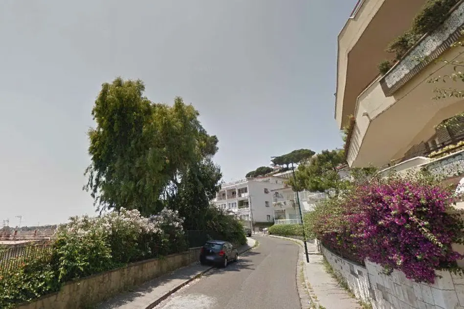 Via Nevio a Napoli (Google Maps)