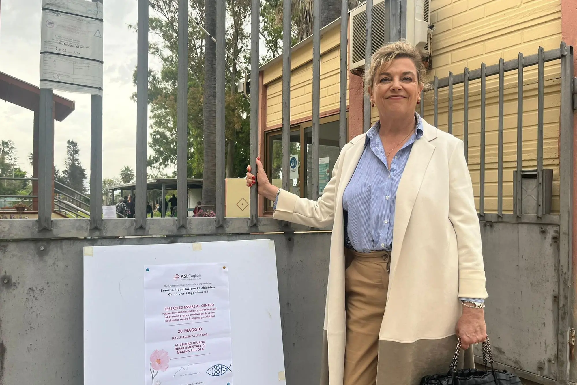 Irma Dessì, direttrice del Centro diurno della Asl di Marina Piccola