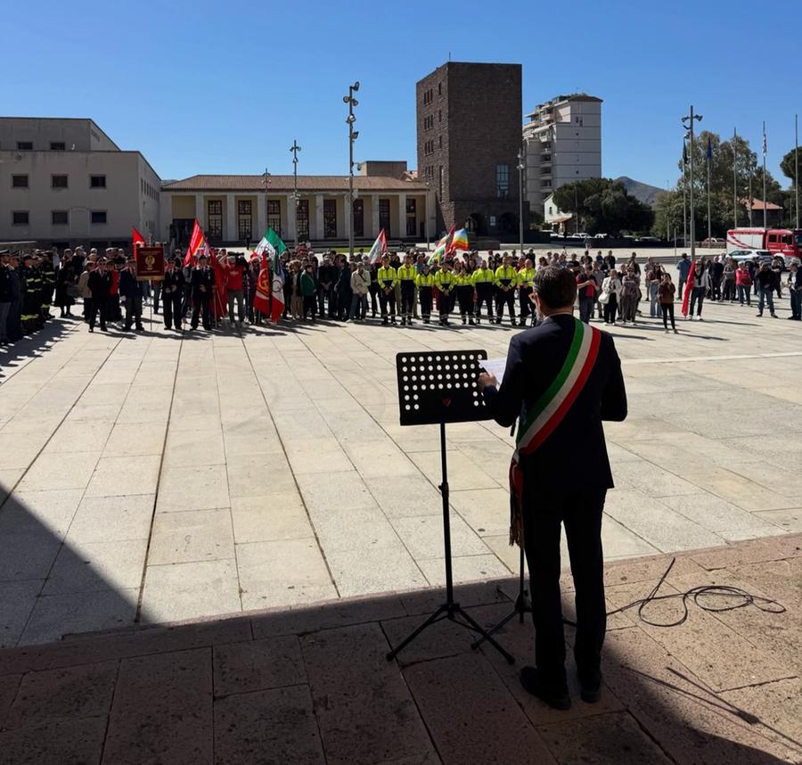 Carbonia celebra il 25 Aprile: «Memoria storica e impegno per la libertà»