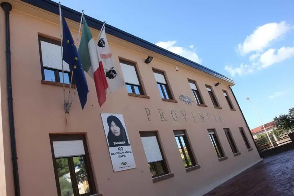 La sede dell'ex provincia