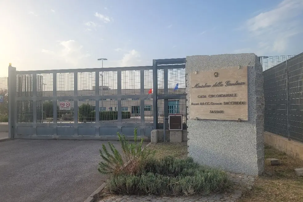 Il carcere sassarese di Bancali (L'Unione Sarda - Floris)