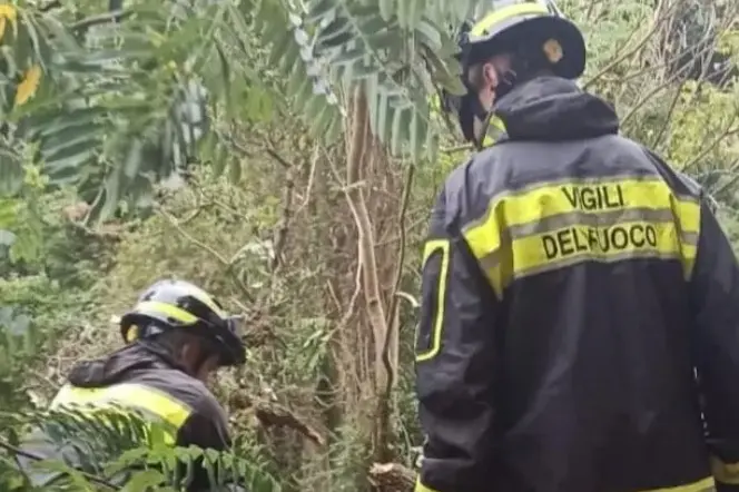 Le due donne sono state salvate dai vigili del fuoco