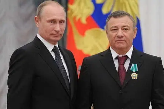 Vladimir Putin e Arkadi Rotenberg