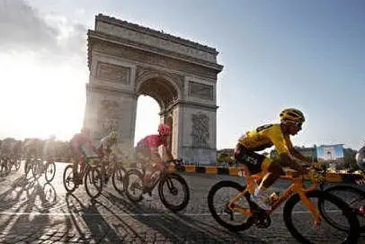 Tour de France (foto Ansa)