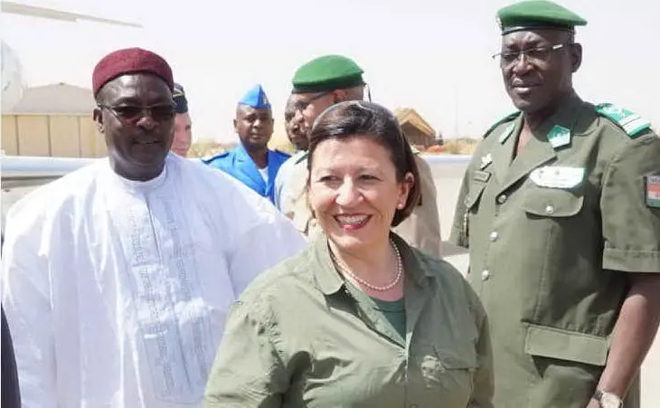 Niger, il ministro della Difesa, Elisabetta Trenta, visita il Misin