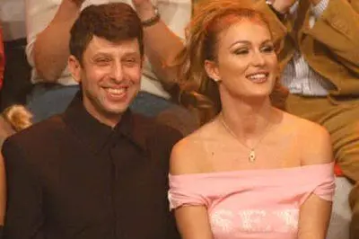 Riccardo Schicchi con la moglie Eva Henger