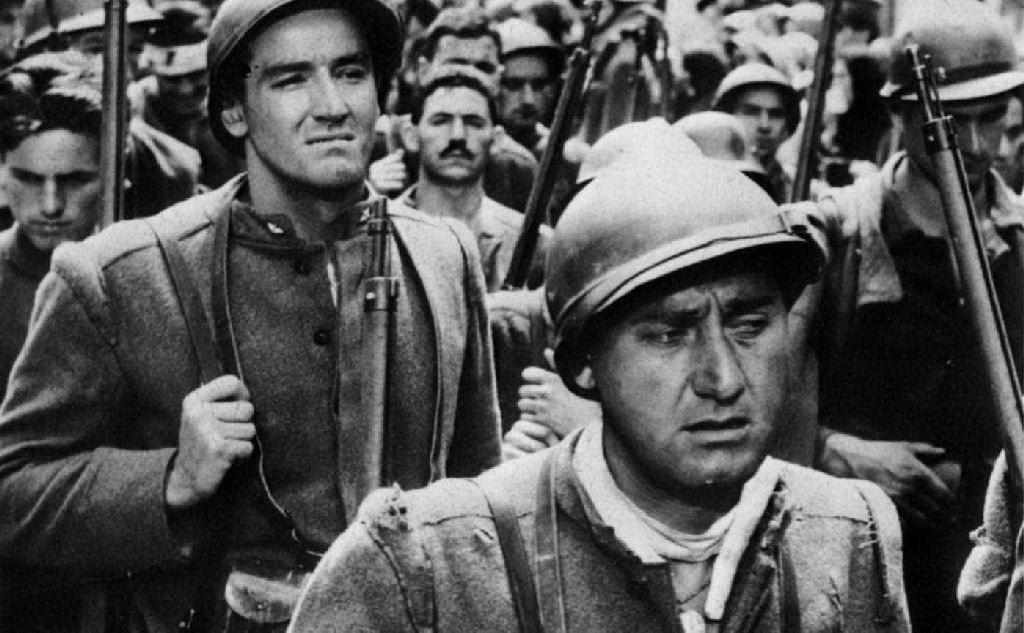 Sordi e Vittorio Gassman in \"La grande guerra\"