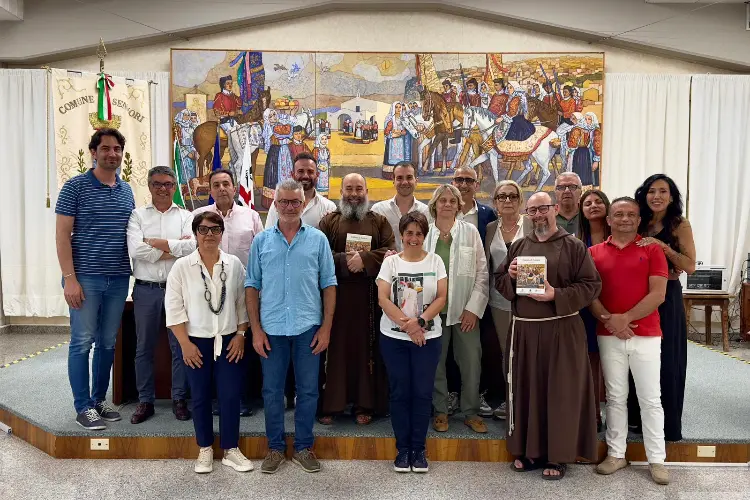 I componenti della Fondazione cammino francescano (foto concessa)