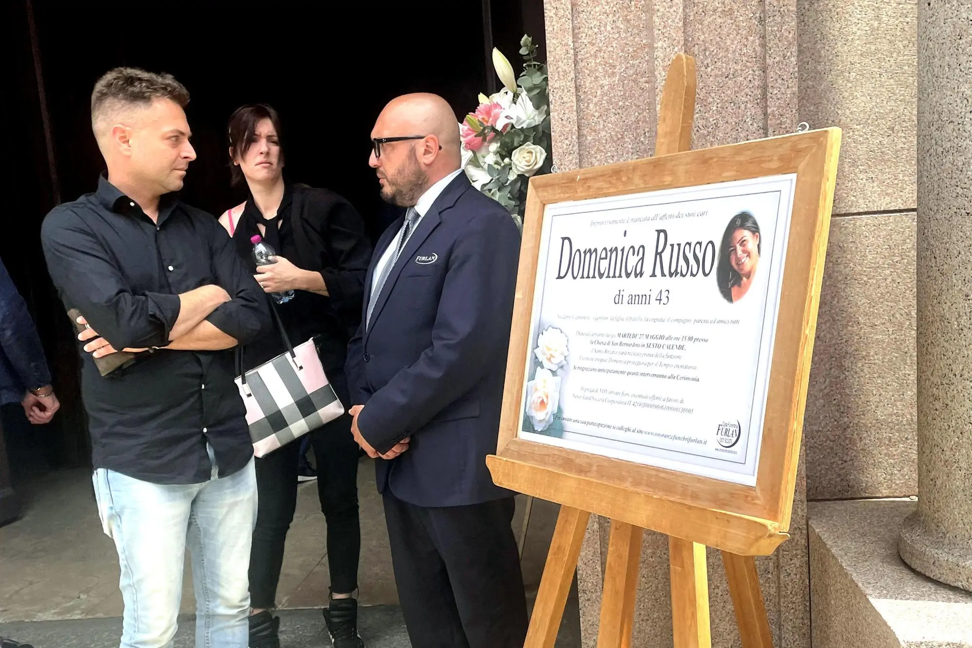 Il funerale della maestra Domenica Russo