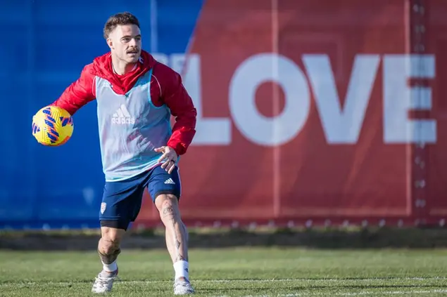 Naithan Nandez (foto Twitter-Cagliari Calcio)