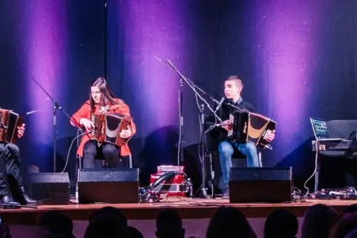 Il quartetto di organettisti (foto concessa)