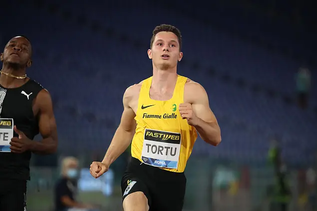 Filippo Tortu (Foto Ansa - Colombo)