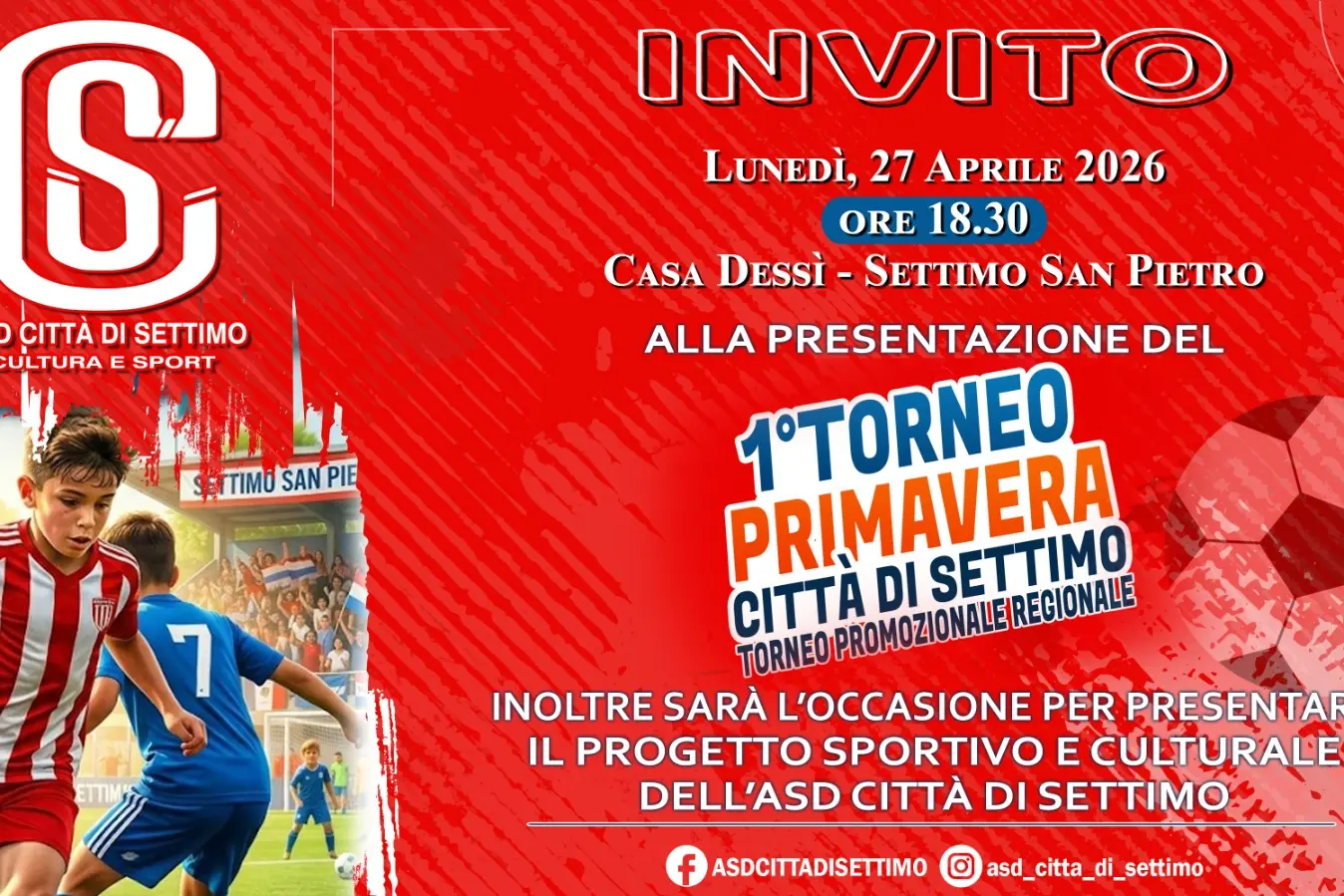 Pritmo torneo Primavera Città di Settino