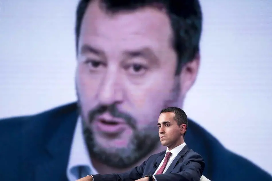 I due vicepremier Salvini e Di Maio. (Ansa)
