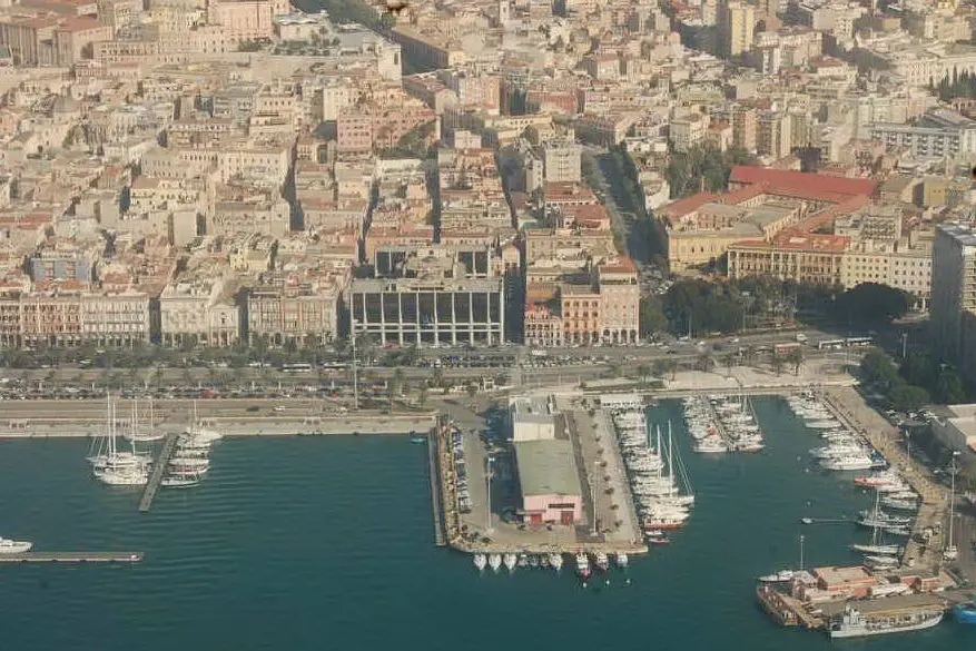 Cagliari vista dal mare