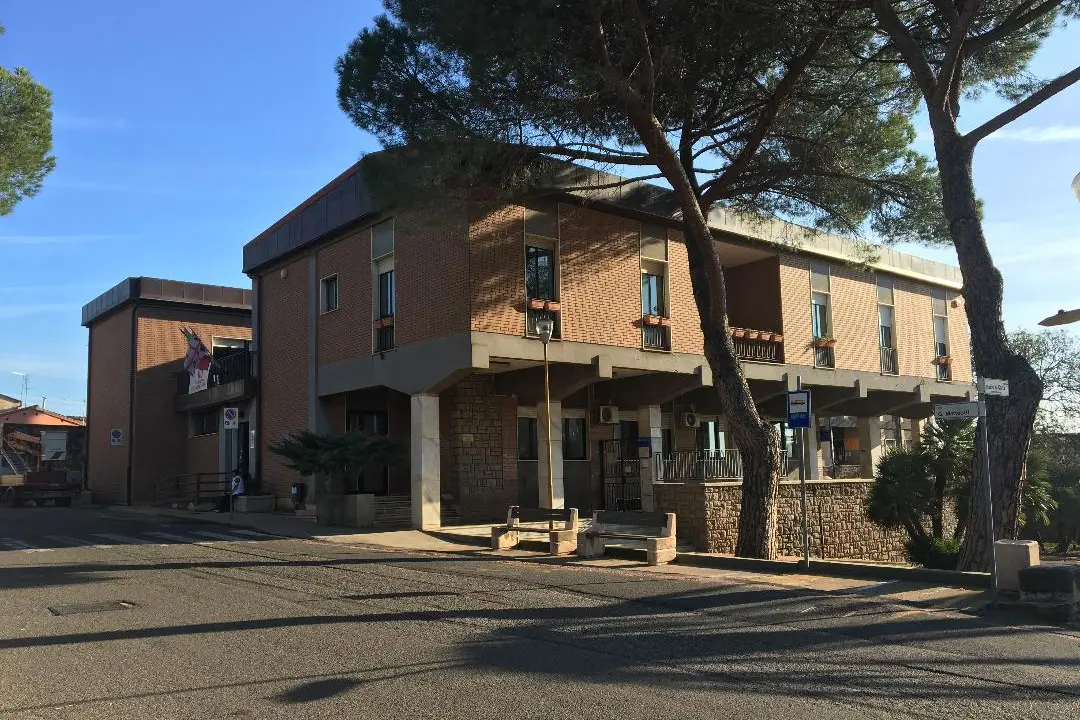 Il municipio di Ghilarza