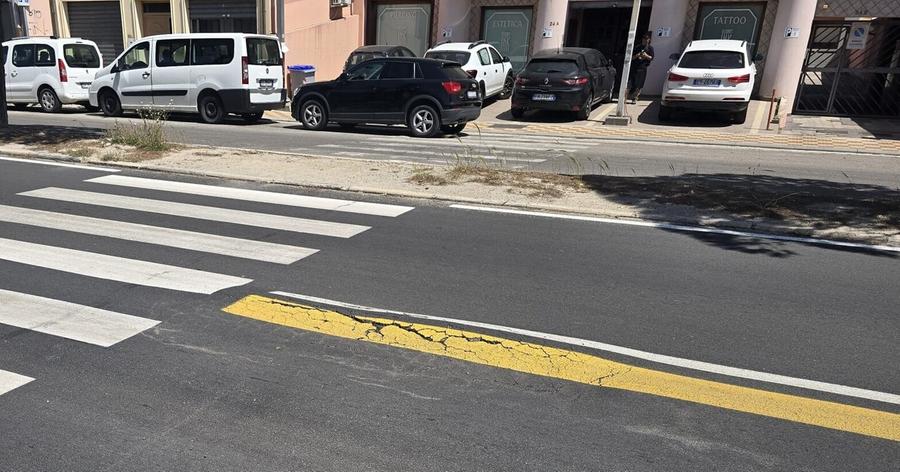 Scontro politico sul nuovo asfalto