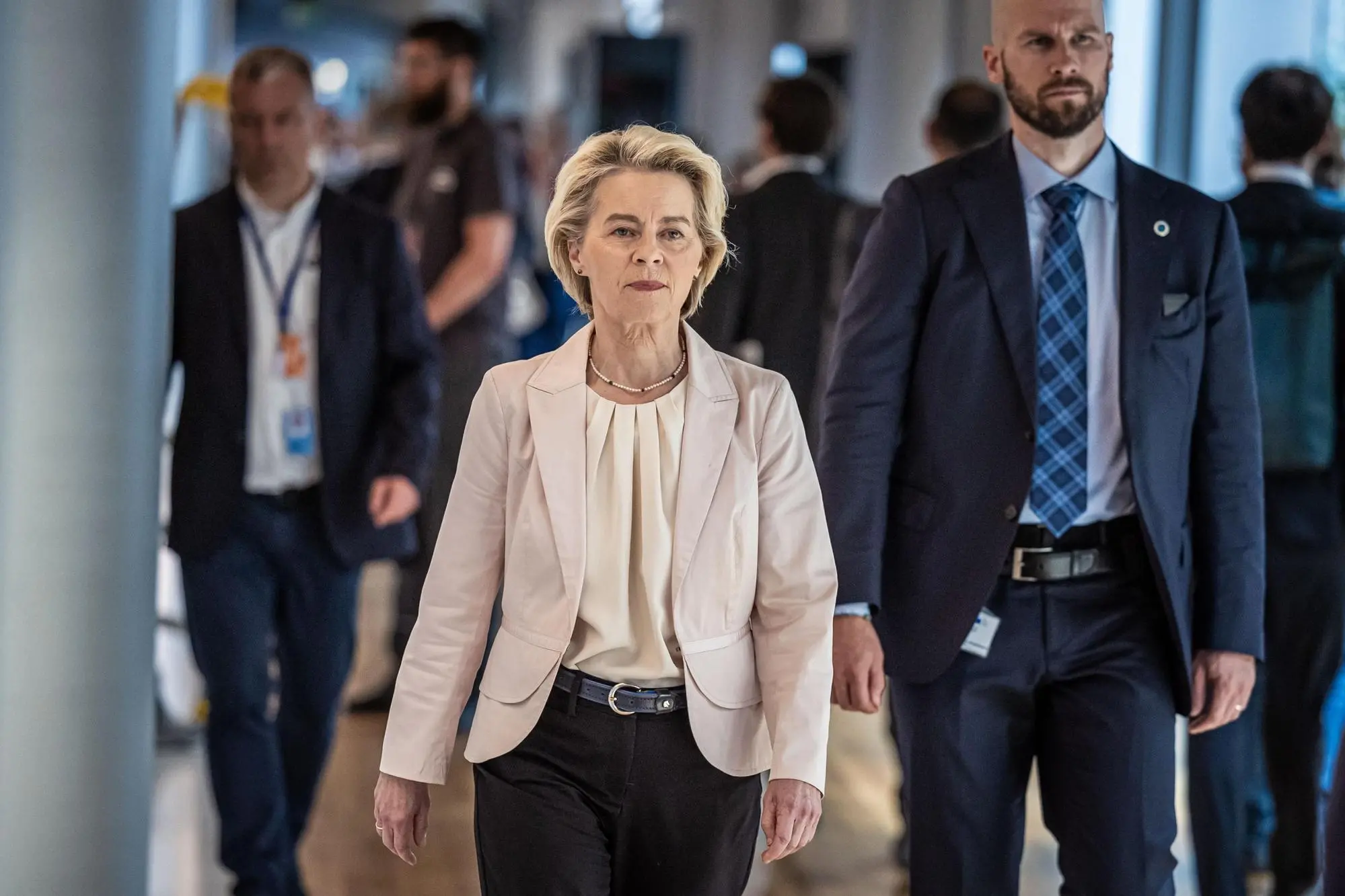 Ursula von der Leyen (foto Ansa/Epa)