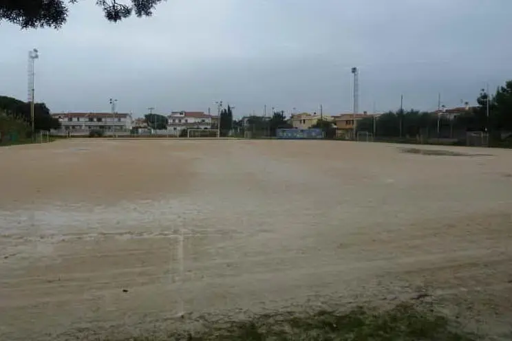 Il campo da calcio (foto Murgana)