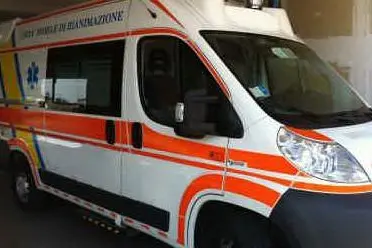 Un'ambulanza