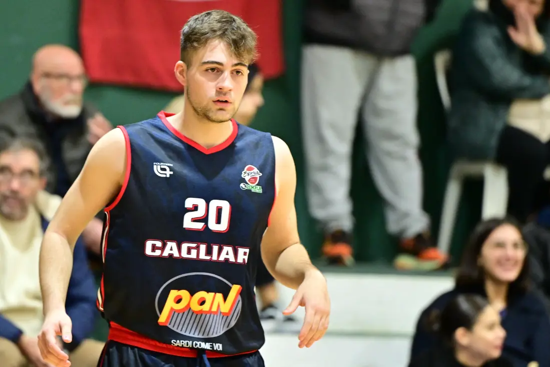 Jacopo Corsi dell'Olimpia Cagliari (foto Chiaramida)