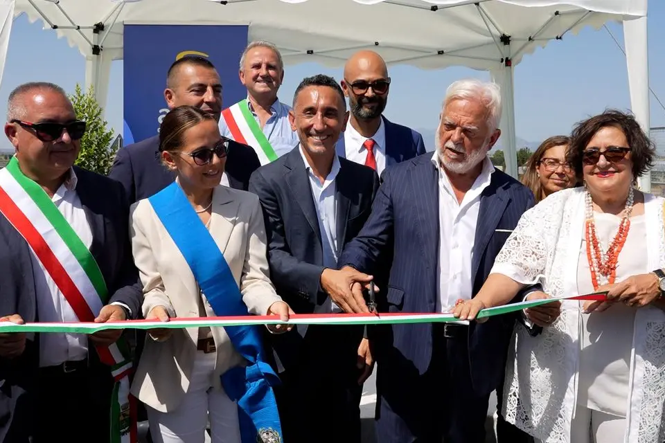 Statale 131, il taglio del nastro del nuovo tratto di Nuraminis