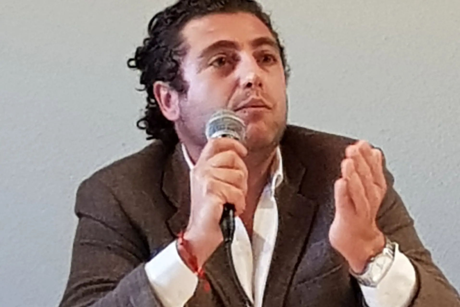 Fabrizio Fonnesu, presidente parco nazionale a La Maddalena (foto Ronchi)