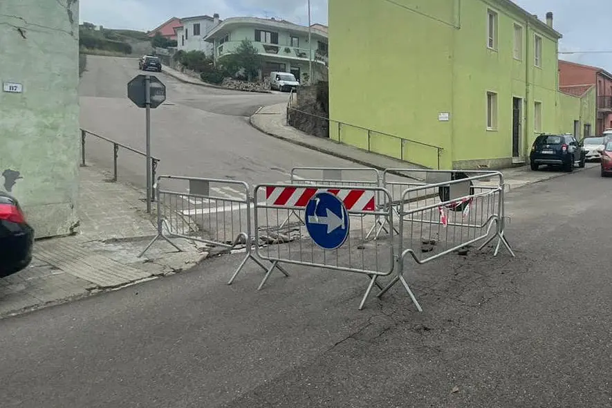 Via Nazionale oggi (foto concessa)