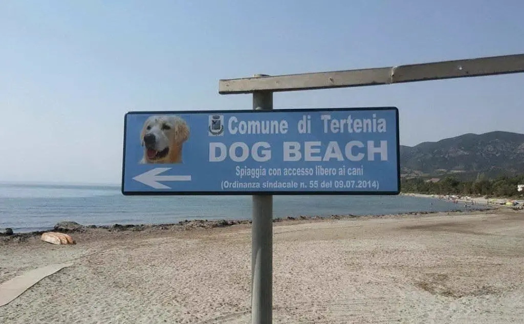 L'ingresso della Dog Beach