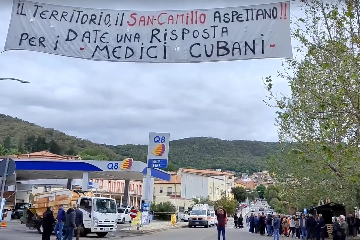 La protesta a Sorgono