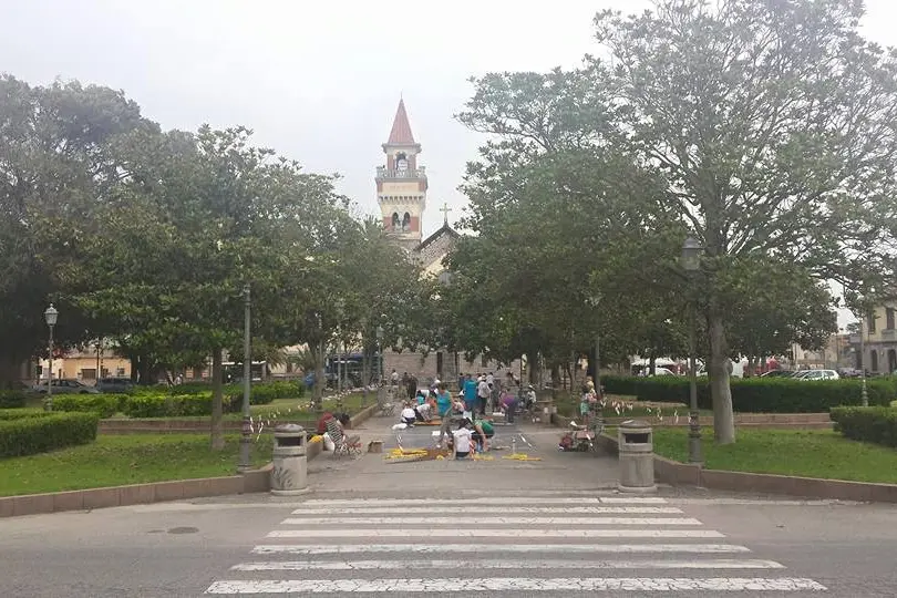 immagine Piazza Maria Ausiliatrice, Arborea