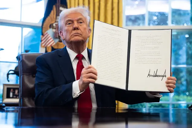 Donald Trump (foto Ansa)