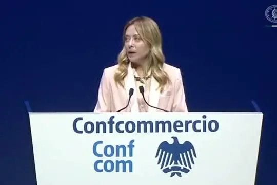 Meloni a Confcommercio: "Sense of Italy" è senso del nostro successo