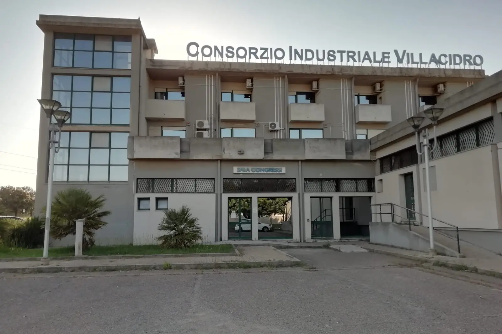La sede del Consorzio industriale di Villacidro