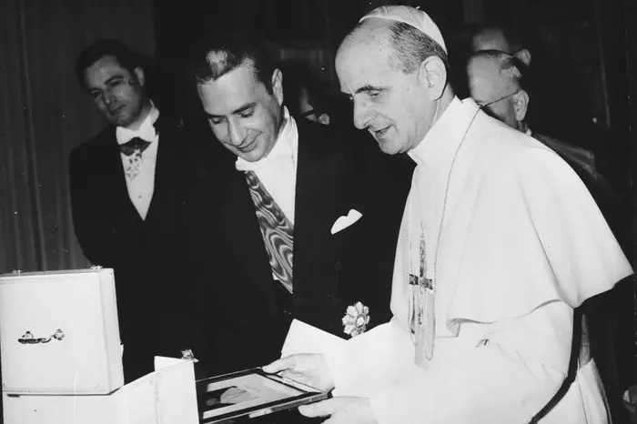 Ricevuto in udienza da Papa Paolo VI