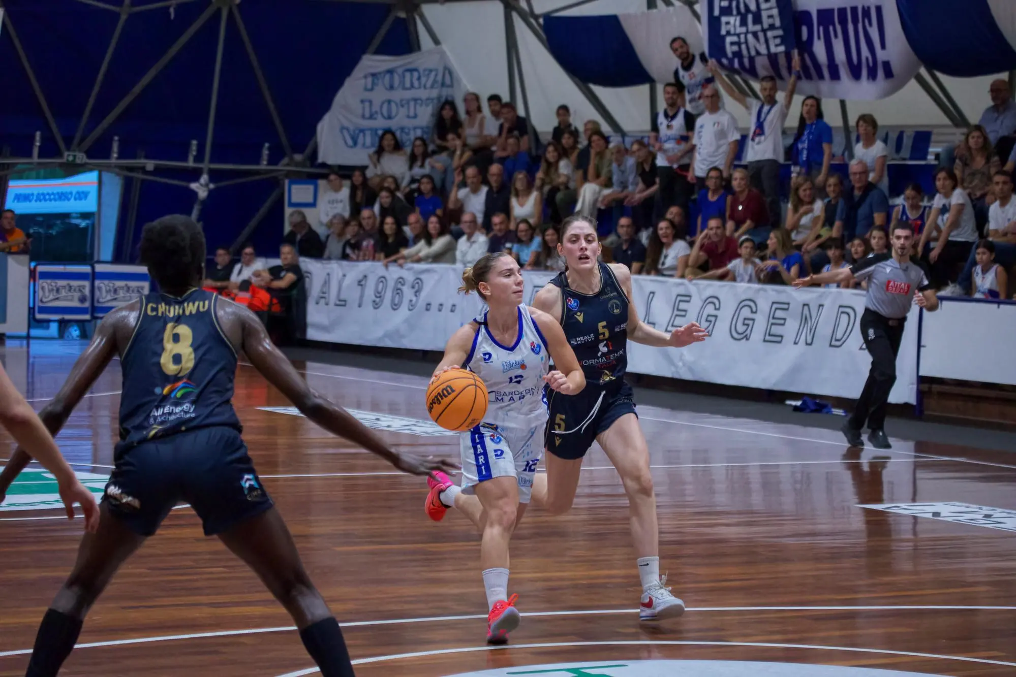 Giulia Corda, play della Virtus (foto Amerigo Pani)