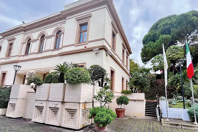 Villa Devoto, sede della presidenza della Regione (L'Unione Sarda)