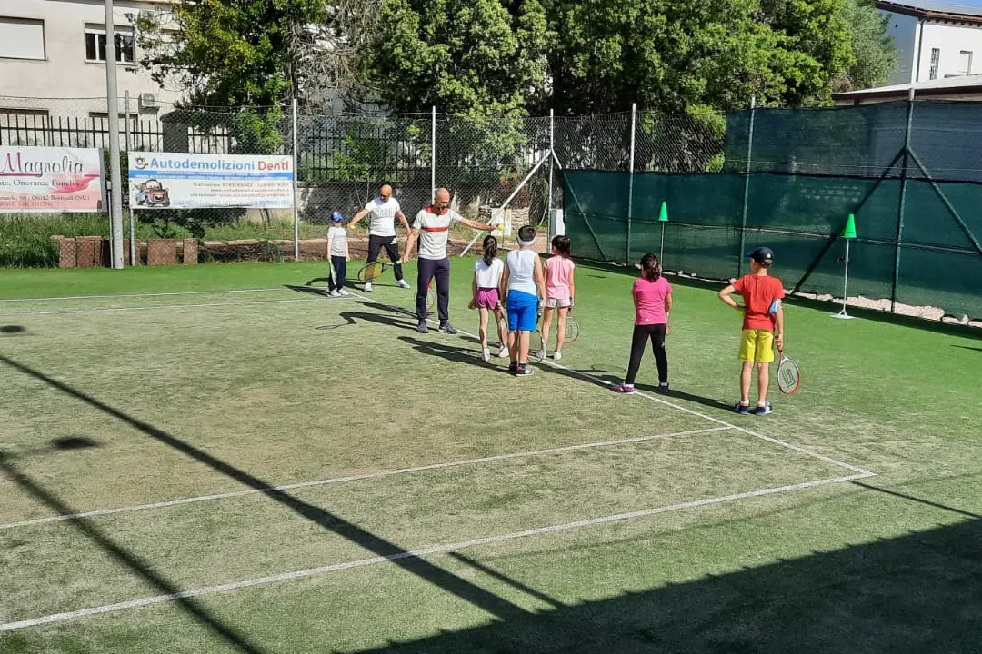 Il Tennis Club di Bortigali (foto Oggianu)