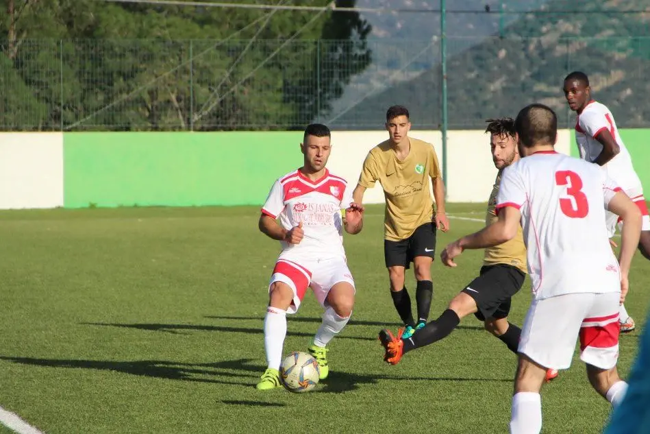 Un'azione in Castiadas-Orrolese