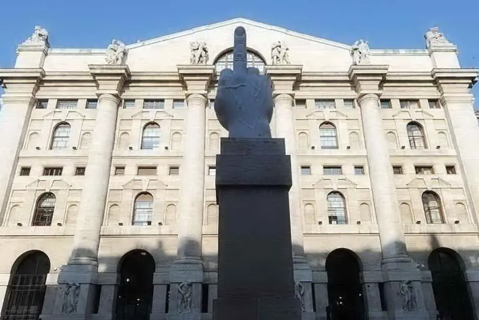 Piazza Affari (Archivio L'Unione Sarda)