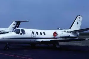 Un cessna citation 5 oe-fan