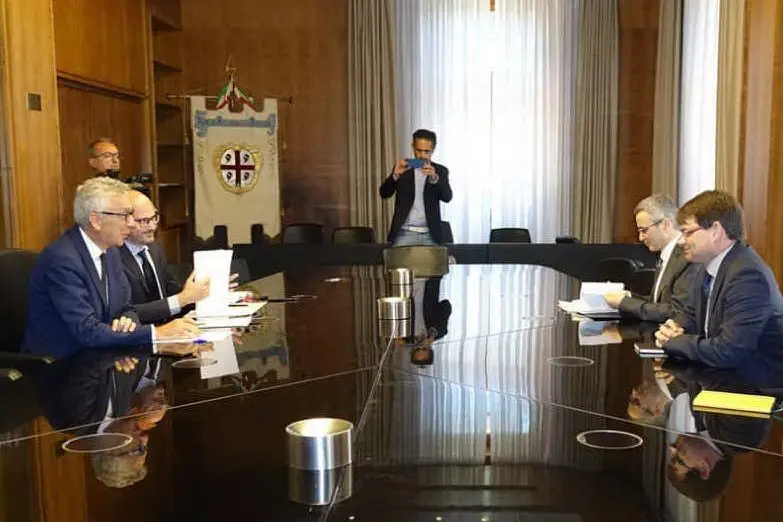 Il faccia a faccia in Regione