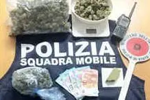 La droga sequestrata