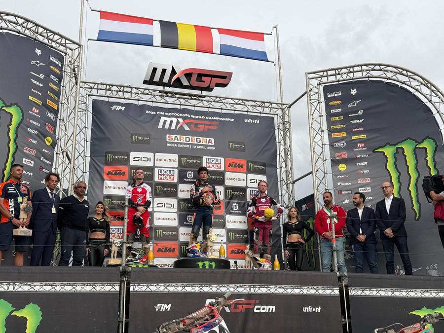 Motocross, il belga Lucas Coenen su Ktm vince l’MxGp della Sardegna a Riola Sardo