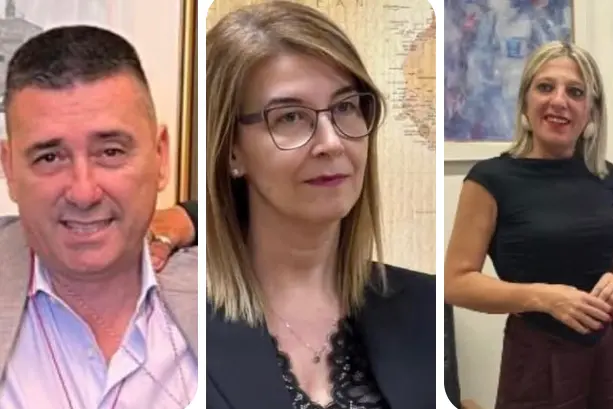 Massimo Mulas, Sarà Dettori e Loredana de Marco (foto Pala)