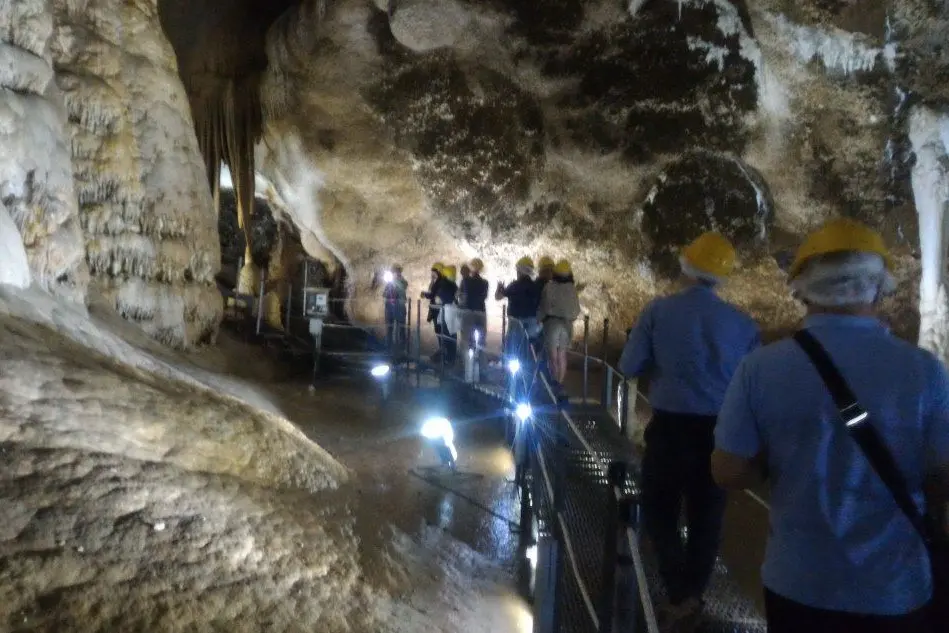 La grotta Santa Barbara a Iglesias