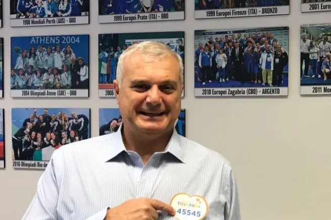 Alessandro Campagna, ex campione di pallanuoto (foto concessa)